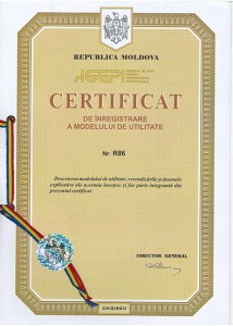 Certificat de Inregistrare